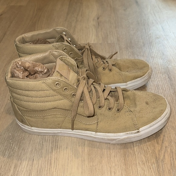 Men’s Hightop Tan Vans - Picture 4 of 6
